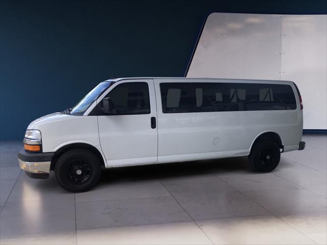 Used 2017 Chevrolet Express Passenger LS with VIN 1GAZGPFG9H1342612 for sale in Laredo, TX