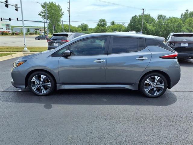 Used 2022 Nissan LEAF SV Plus with VIN 1N4BZ1CV8NC562381 for sale in Romeoville, IL