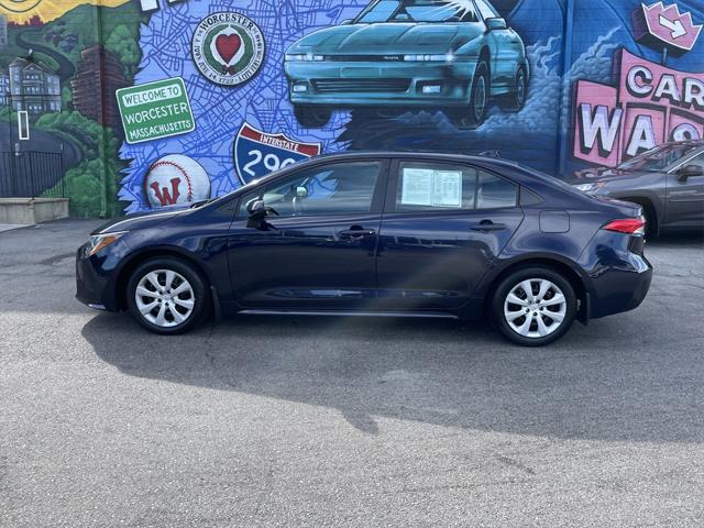 Certified 2022 Toyota Corolla LE with VIN 5YFEPMAE0NP352737 for sale in Kansas City
