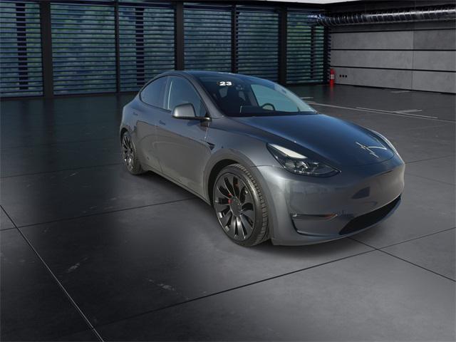 Used 2023 Tesla Model Y Performance with VIN 7SAYGDEF2PF711099 for sale in North Miami, FL